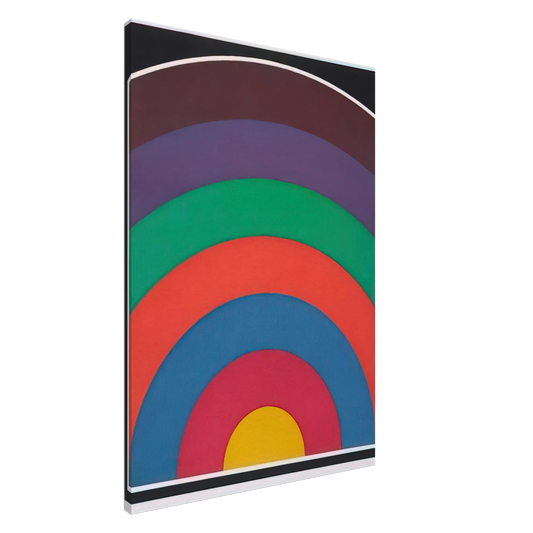 Sol LeWitt - Arc Bands Canvas - 20x30 cm / 8x12 inches-canvas