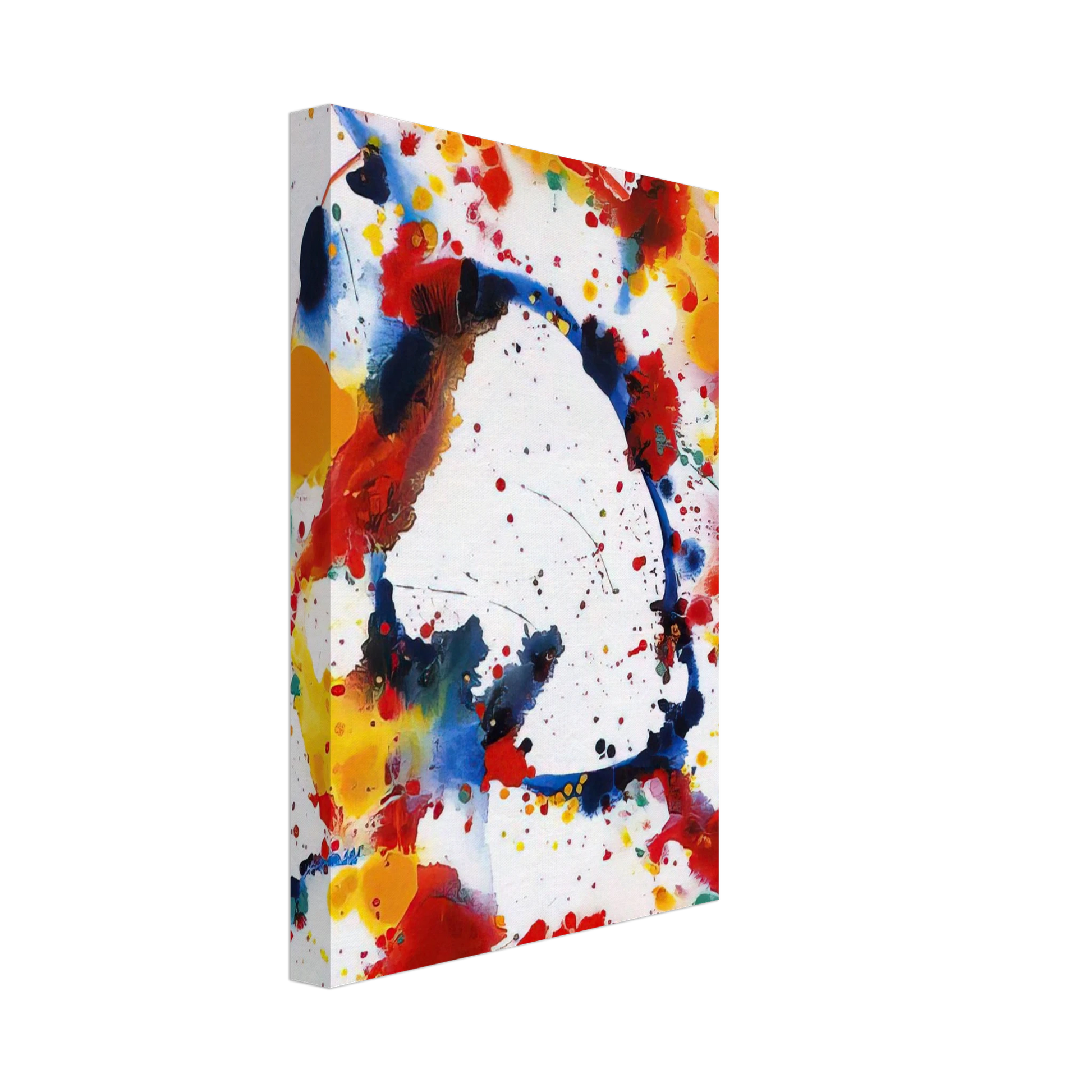 Sam Francis - Untitled  Holy Hole  Canvas - 70x100 cm / 28x40 inches-canvas