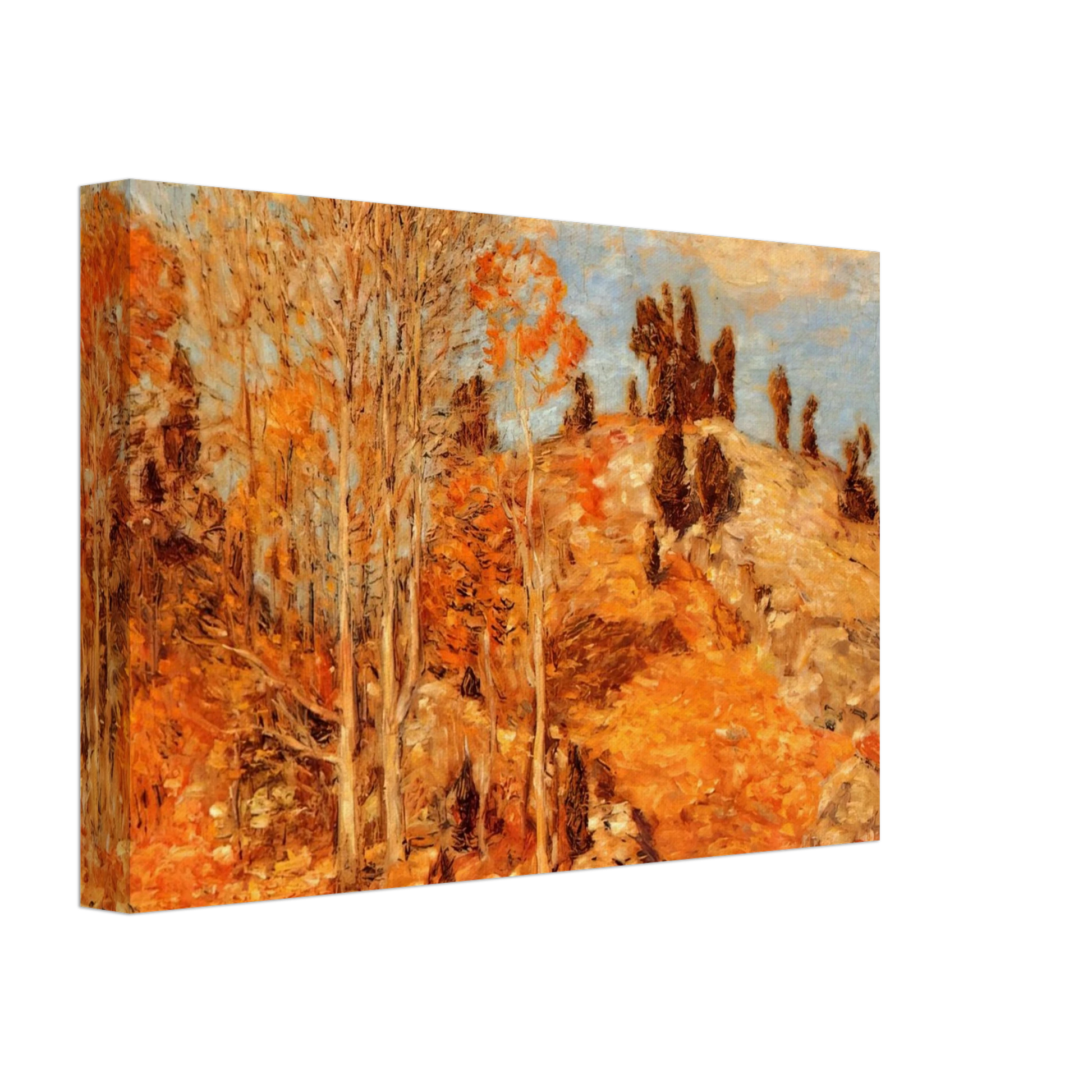 Childe Hassam - The Cedar Lot, Old Lyme Canvas - 70x100 cm / 28x40 inches-canvas