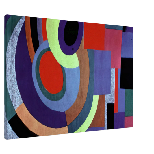 Sonia Delaunay - ICARUS Canvas - 20x30 cm / 8x12 inches-canvas