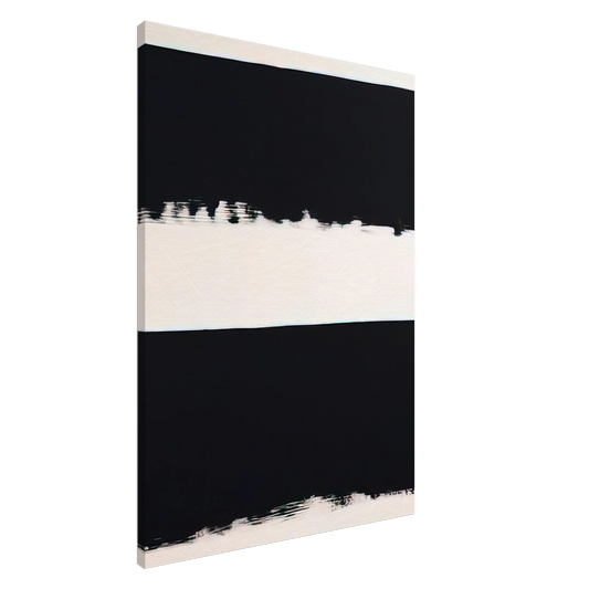 Pierre Soulages - Gouache 2004 B-7 - 2004 Canvas - 20x30 cm / 8x12 inches-canvas