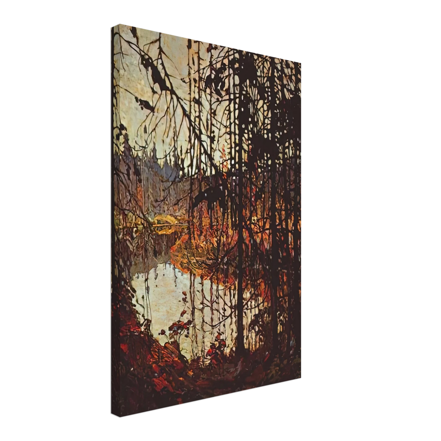Tom Thomson - NORTHERN RIVER 1915 Canvas - 70x100 cm / 28x40 inches-canvas
