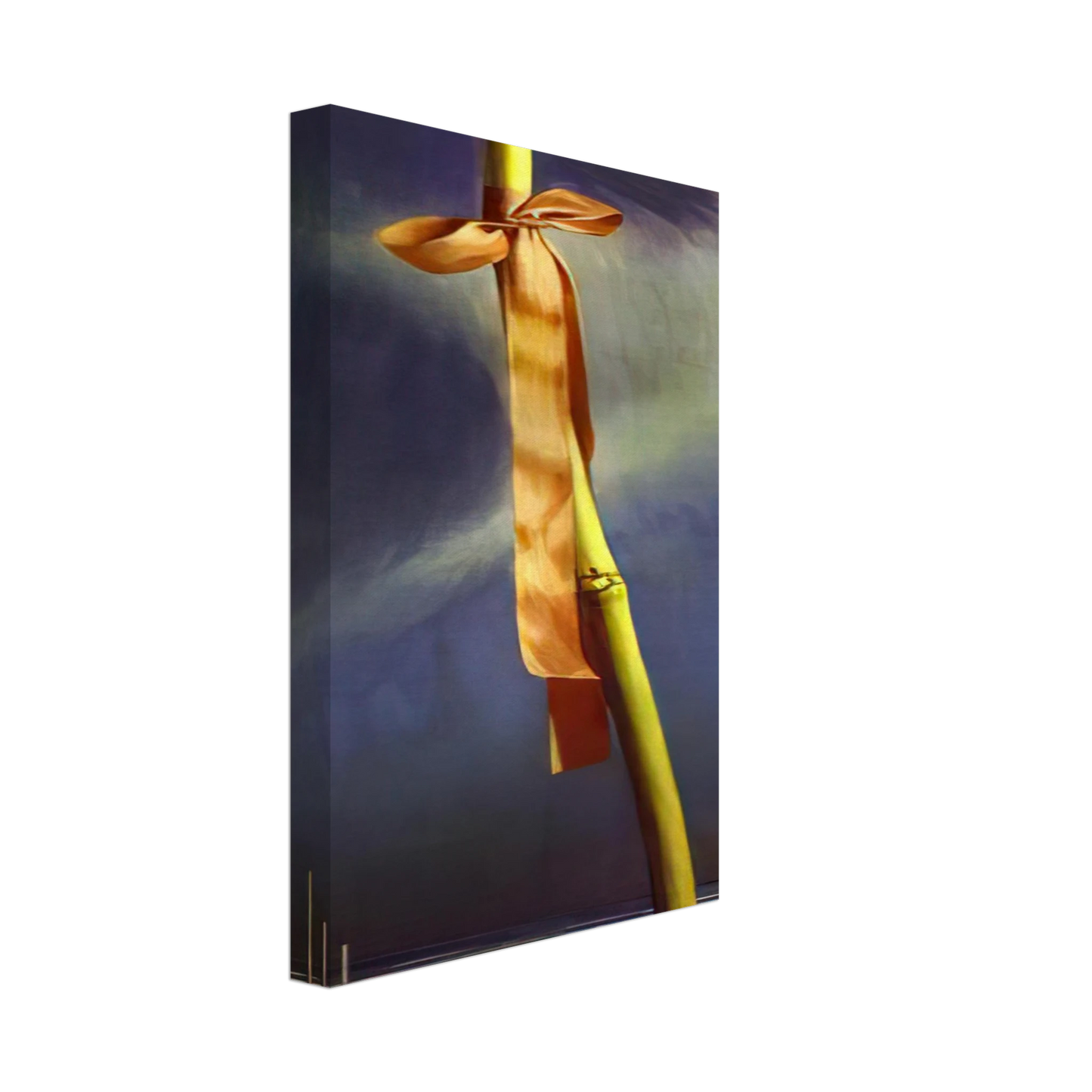 Salvador Dali - PINK KNOT AND SHELL ON THE SEASHORE Canvas - 70x100 cm / 28x40 inches-canvas