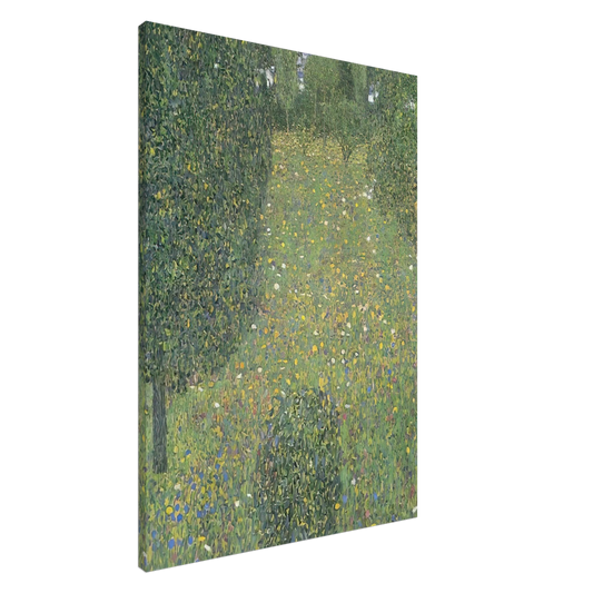 Gustav Klimt - LANDSCAPE GARDEN MEADOW IN FLOWER Canvas - 20x30 cm / 8x12 inches-canvas