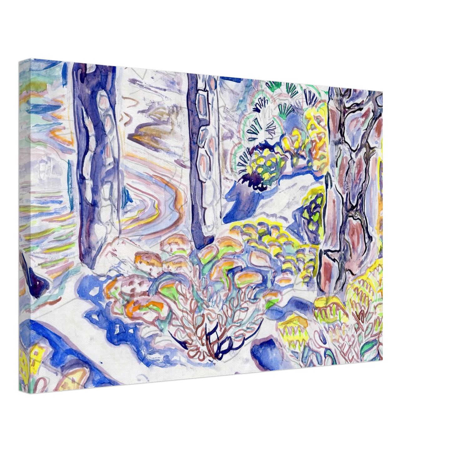 Walter Inglis Anderson - Walter Anderson Canvas - 40x60 cm / 16x24 inches-canvas