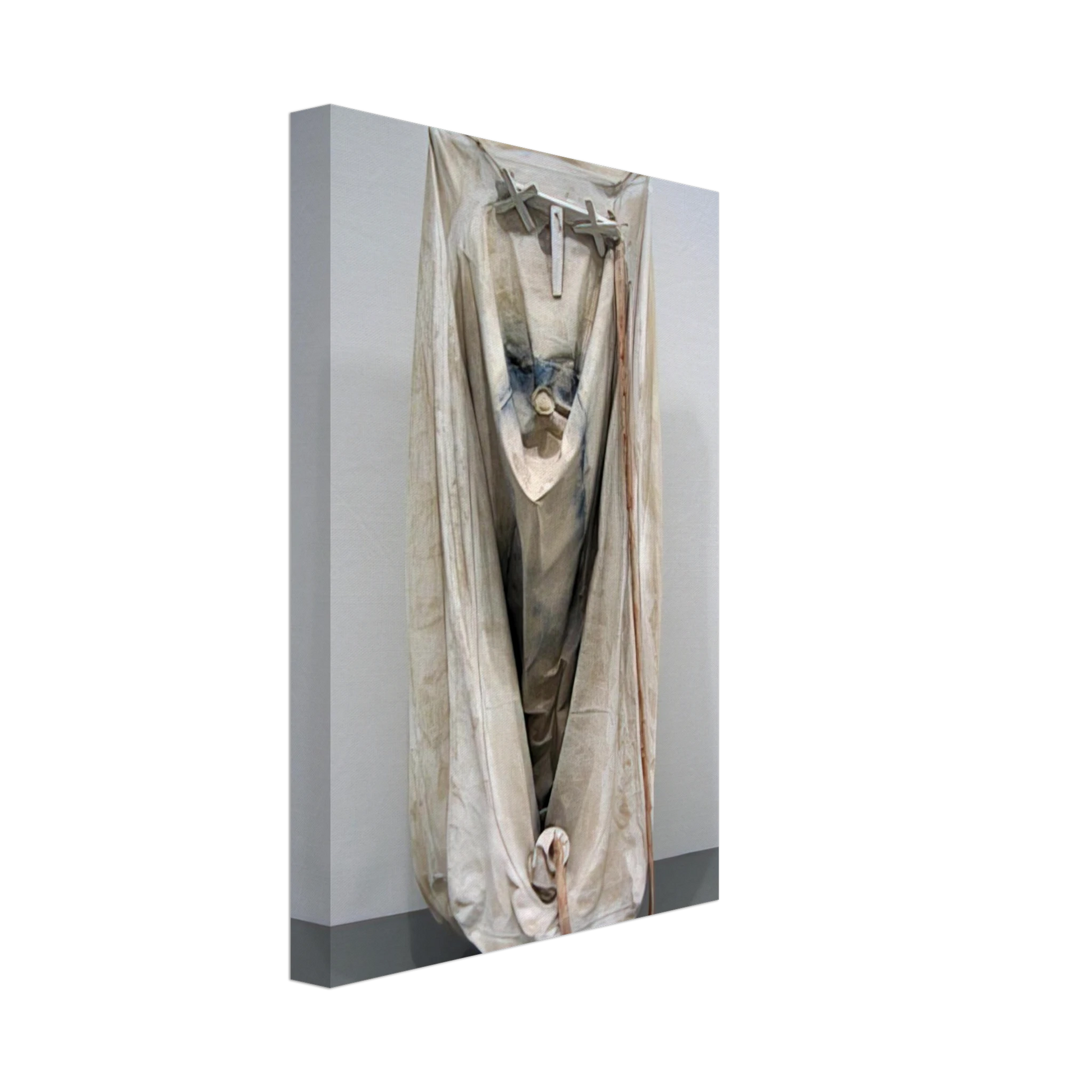 Claes Oldenburg - SOFT BATHTUB MODEL GHOST VERSION 1966 Canvas - 70x100 cm / 28x40 inches-canvas