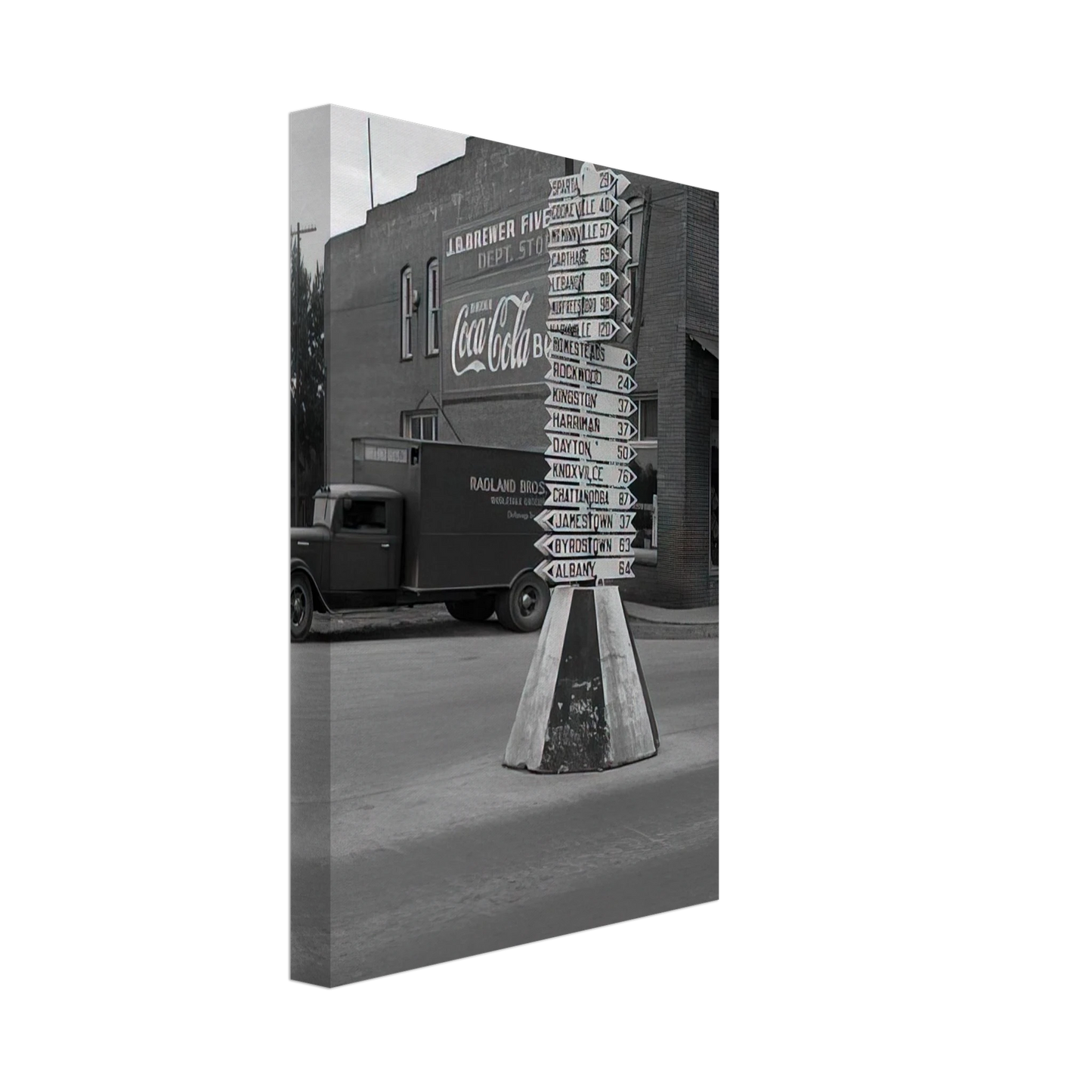 Ben Shahn - SIGNS Canvas - 40x60 cm / 16x24 inches-canvas