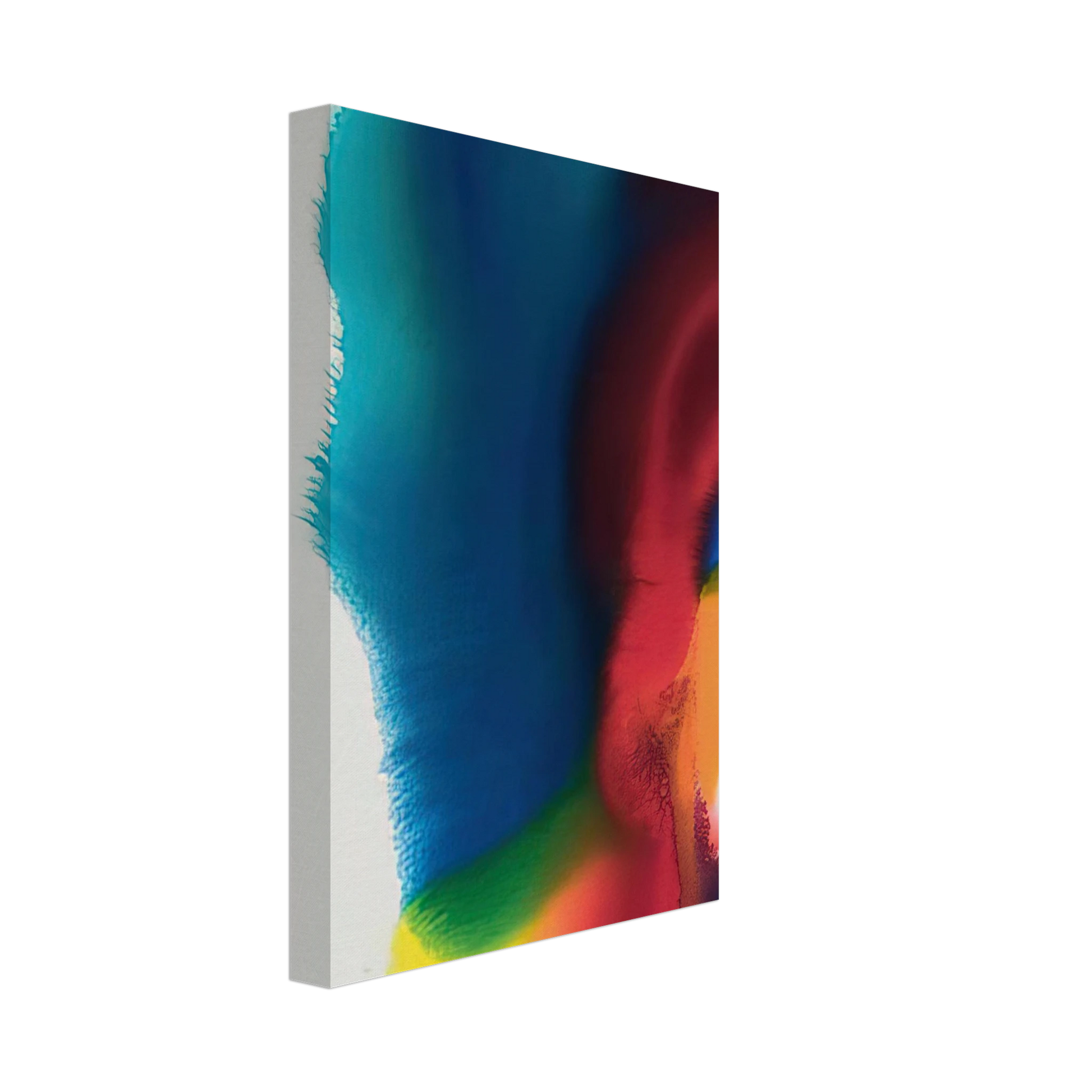 Paul Jenkins - Rainbow Bleed - Color Field Painting, Lyrical Abstraction Canvas - 70x100 cm / 28x40 inches-canvas