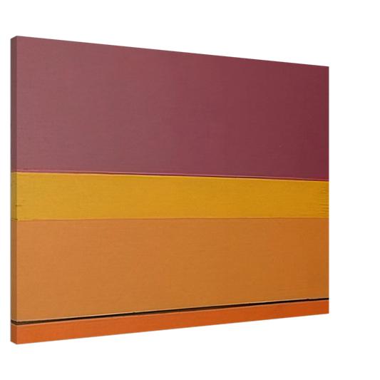 Larry Zox - Untitled - 1964 Canvas - 20x30 cm / 8x12 inches-canvas