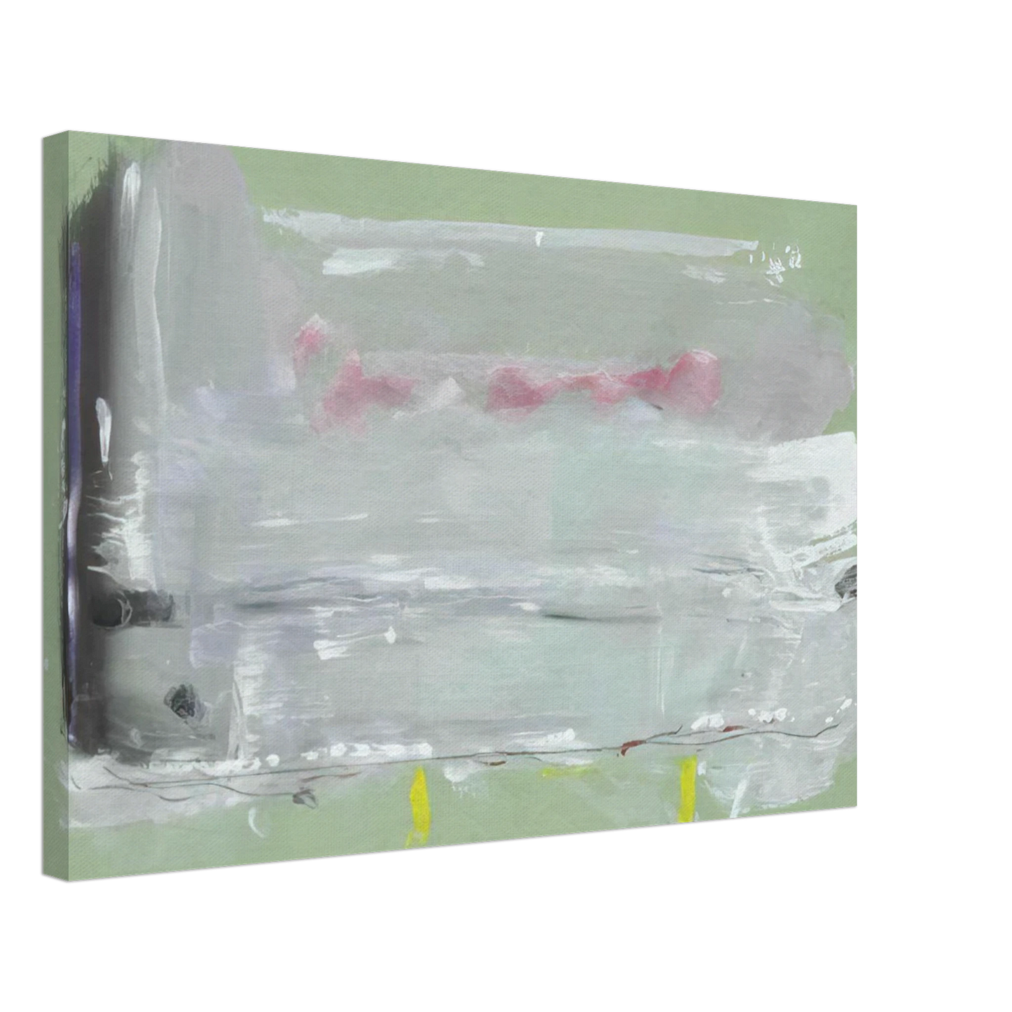 Helen Frankenthaler - Untitled - 1984 Canvas - 40x60 cm / 16x24 inches-canvas