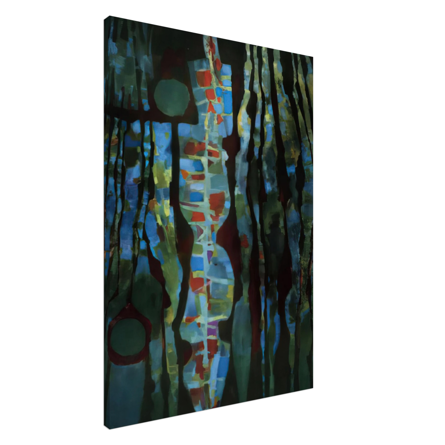 Alfred Manessier - Offrande de la terre I - 1961 Canvas - 20x30 cm / 8x12 inches-canvas