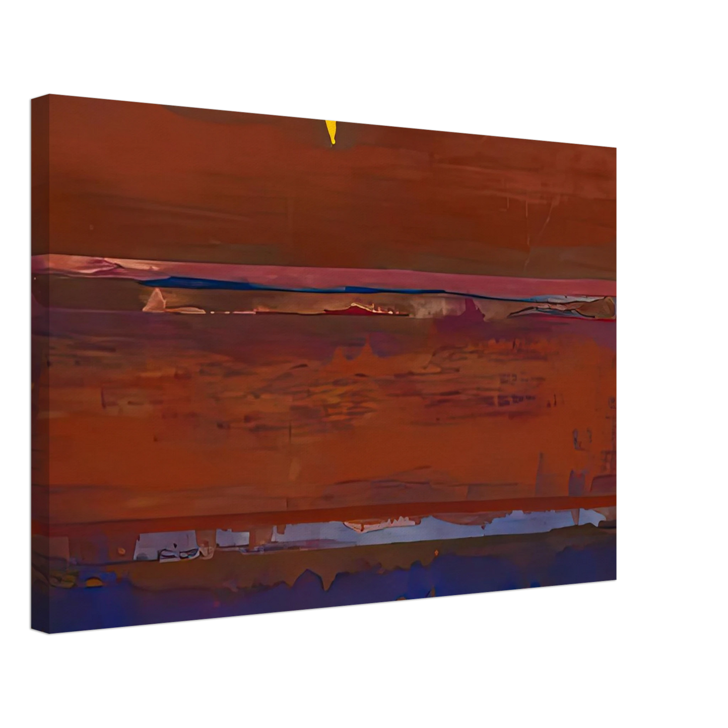 Helen Frankenthaler - Desert Pulse, 1991- Canvas - 70x100 cm / 28x40 inches-canvas