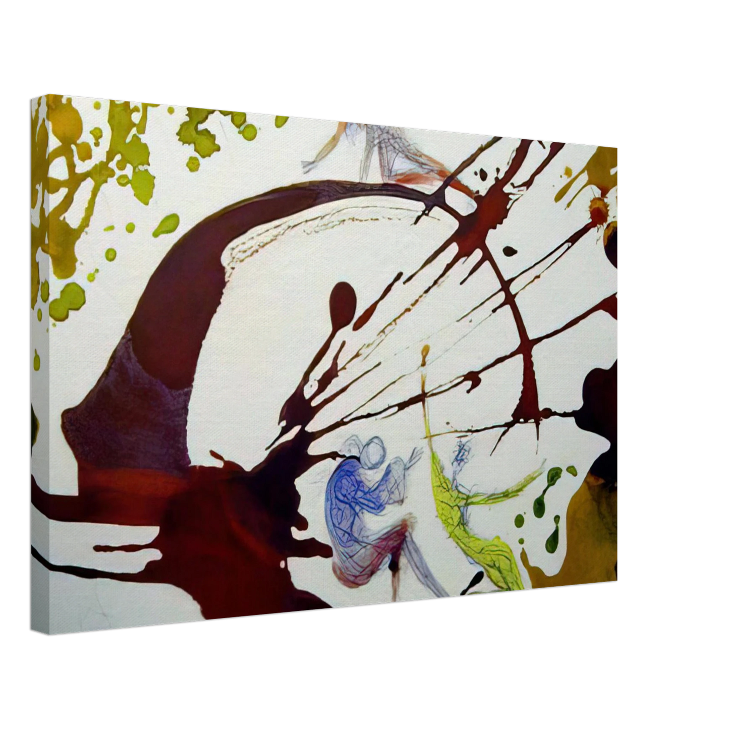 Salvador Dali - IN PRINCIPIODEUS CREAVIT 1964 Canvas - 70x100 cm / 28x40 inches-canvas