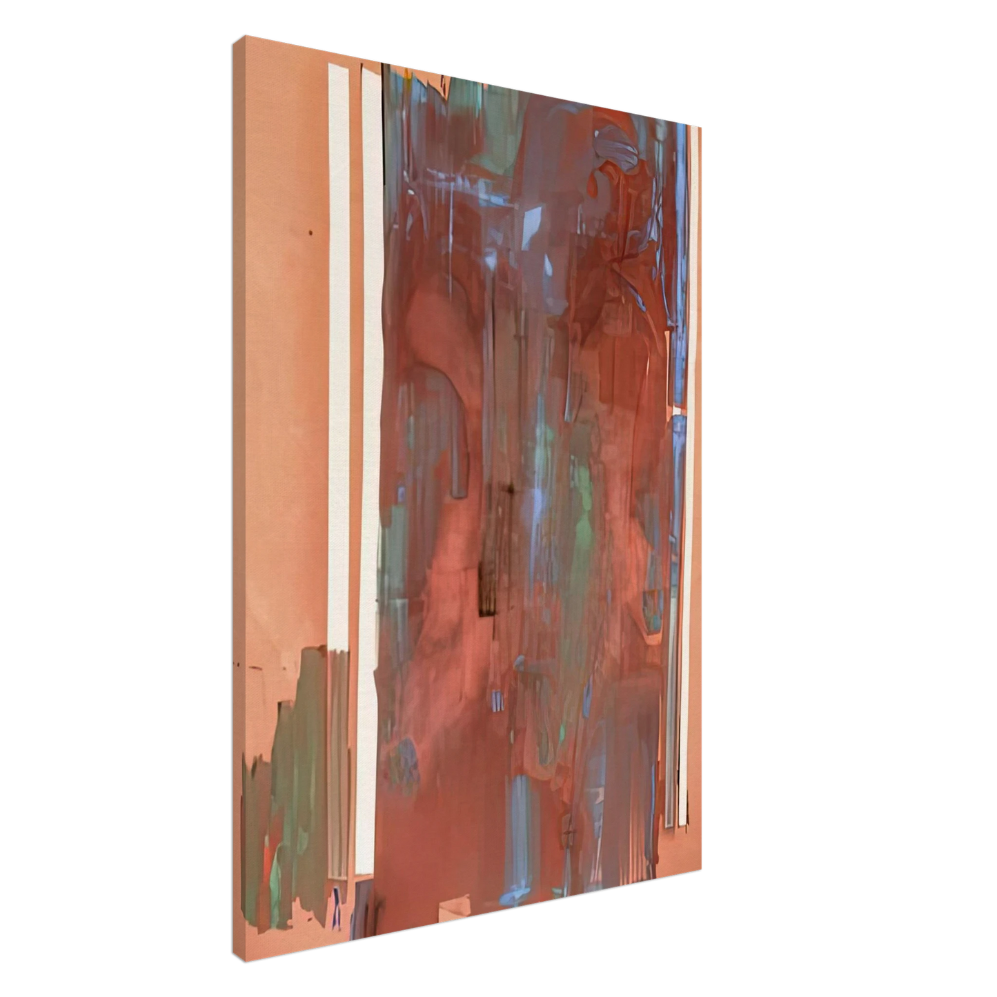 Helen Frankenthaler - Plexus, 1976- Canvas - 20x30 cm / 8x12 inches-canvas