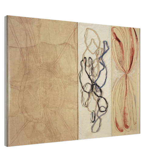 Louise Bourgeois - A STRETCH OF TIME 2007 Canvas - 20x30 cm / 8x12 inches-canvas