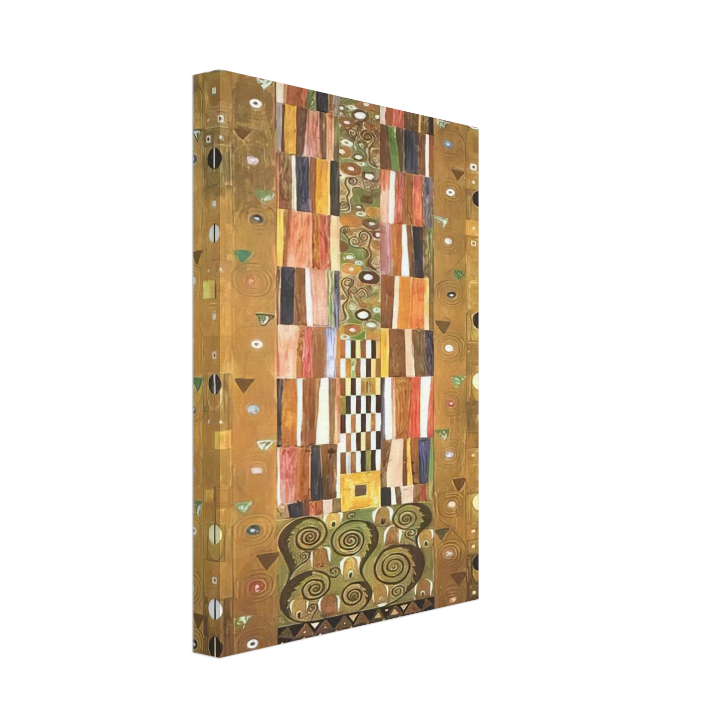 Gustav Klimt - DESIGN FOR THE STOCLETFRIES Canvas - 70x100 cm / 28x40 inches-canvas