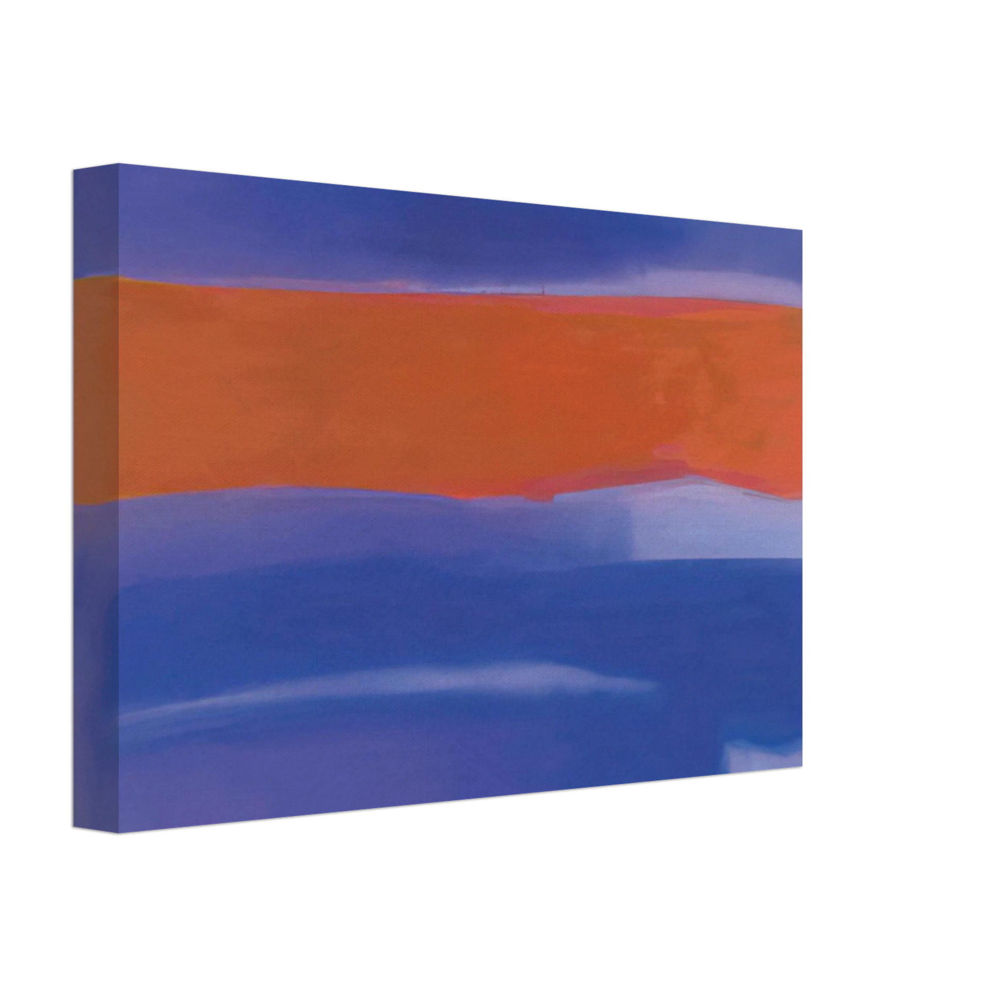 Esteban Vicente - UNTITLED 1980 Canvas - 40x60 cm / 16x24 inches-canvas