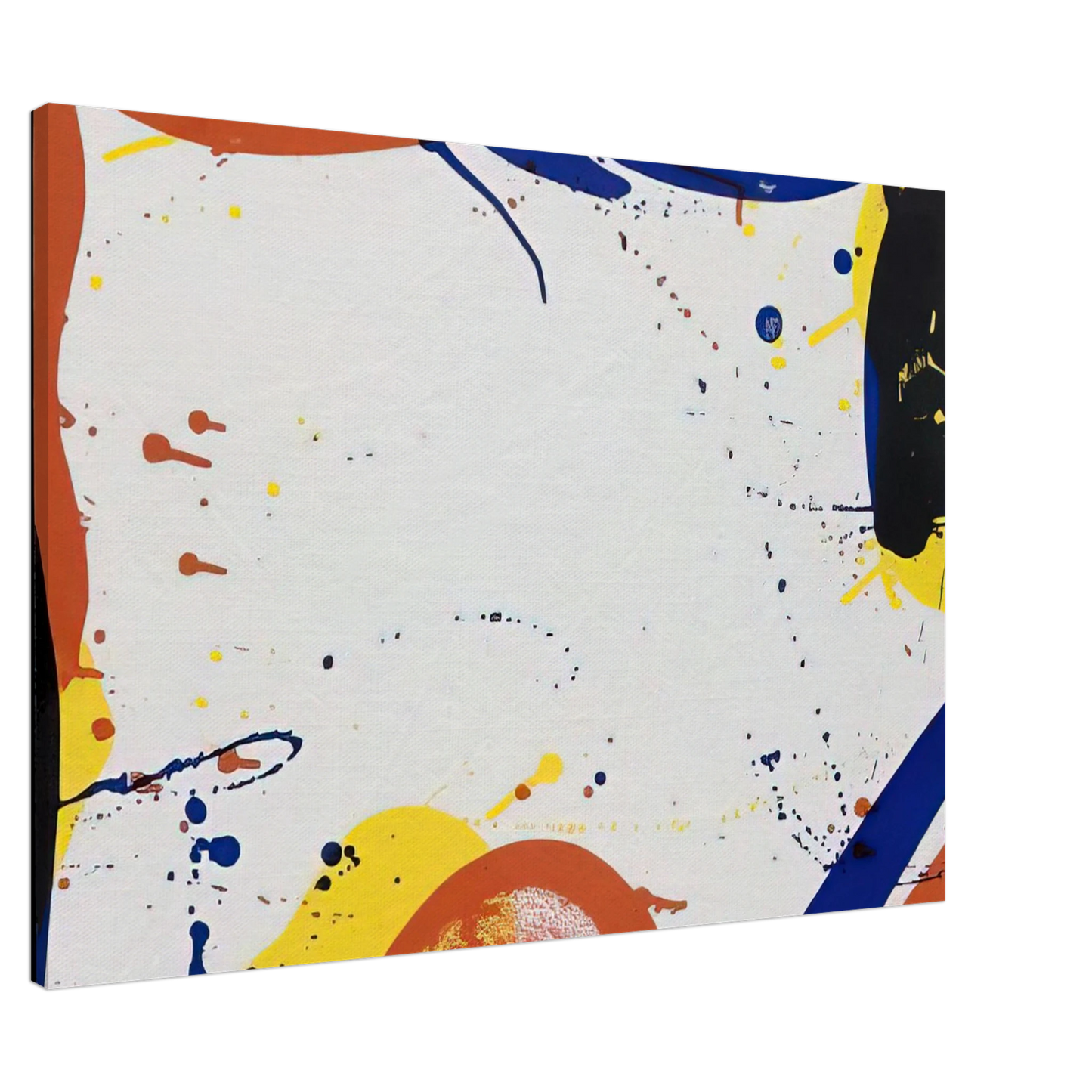 Sam Francis - Abstract Composition  SF 61  Canvas - 20x30 cm / 8x12 inches-canvas