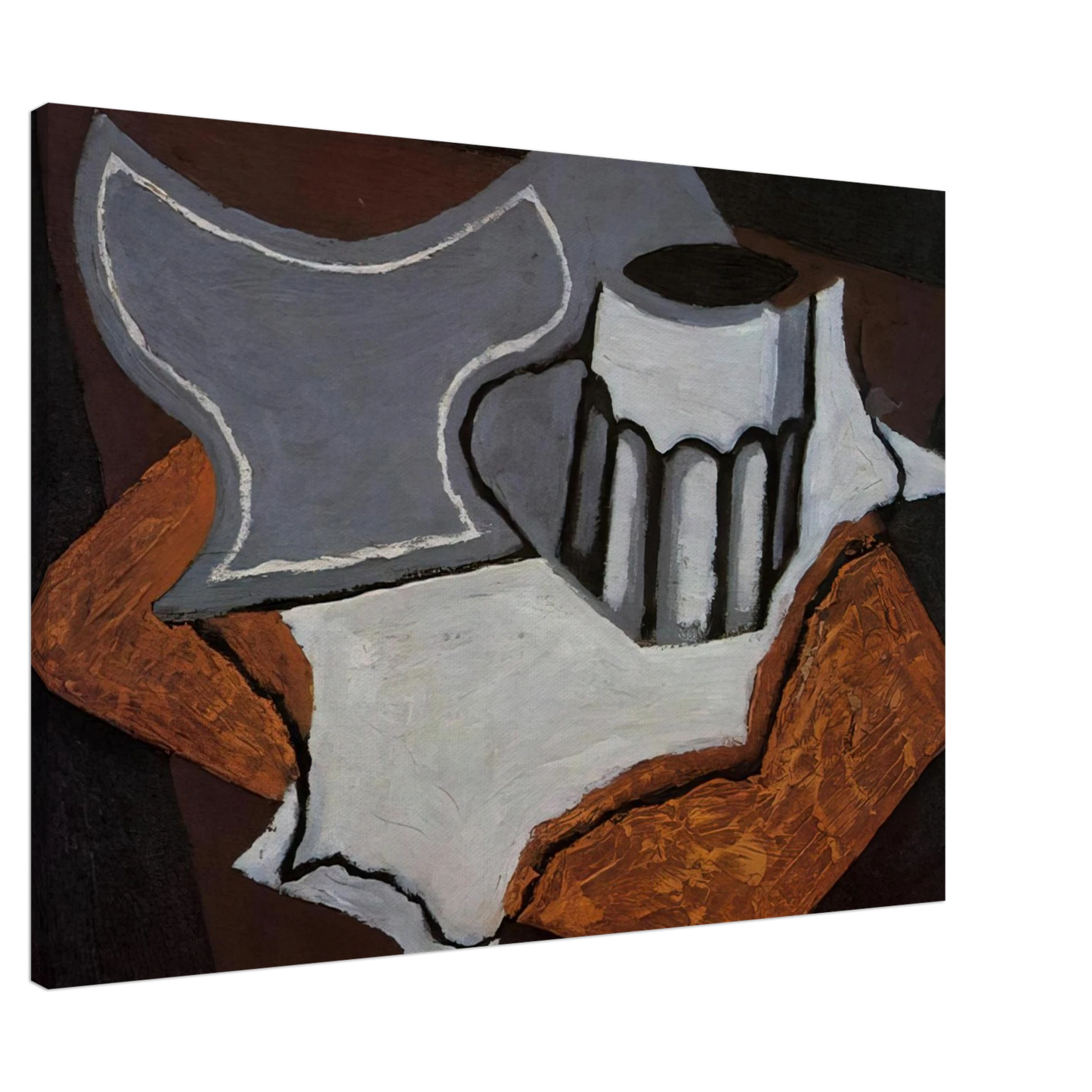 Juan Gris - THE GOBLET 1927 Canvas - 20x30 cm / 8x12 inches-canvas