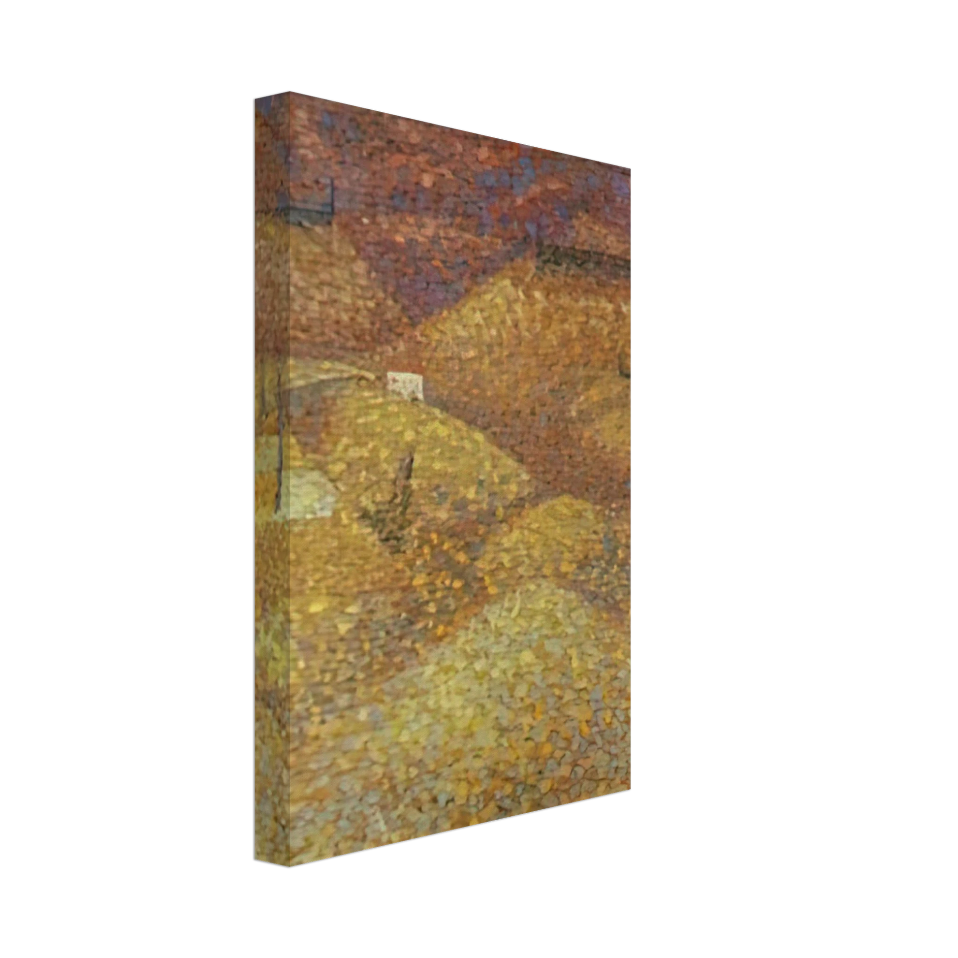 Bridget Riley - PINK LANDSCAPE 1960 Canvas - 40x60 cm / 16x24 inches-canvas