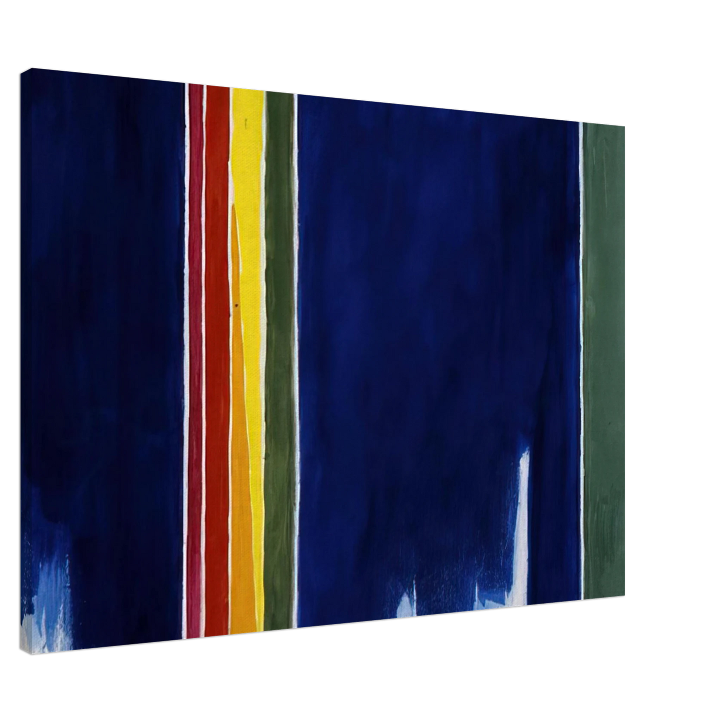 Alma Woodsey Thomas - ATMOSPHERIC EFFECTS I 1970 Canvas - 20x30 cm / 8x12 inches-canvas