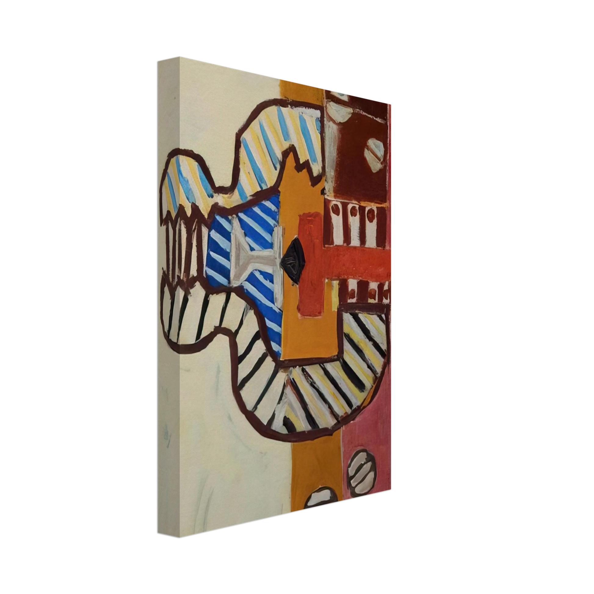 Roy Lichtenstein - THE VALVE 1954 Canvas - 40x60 cm / 16x24 inches-canvas