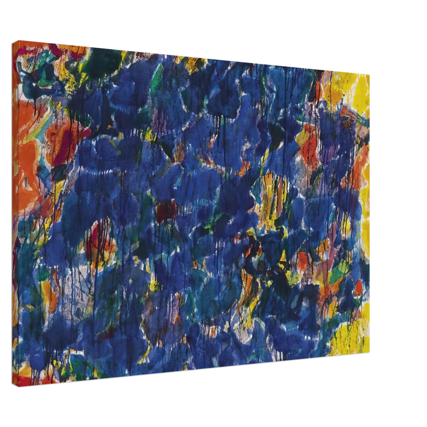 Sam Francis - Reefs Canvas - 20x30 cm / 8x12 inches-canvas
