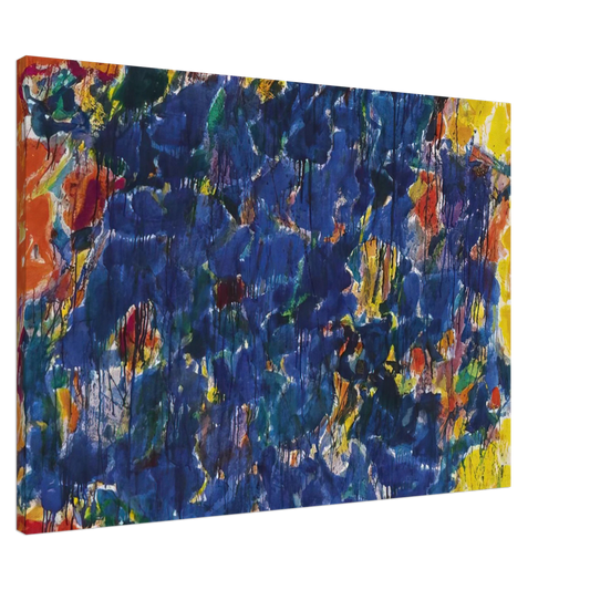 Sam Francis - Reefs Canvas - 20x30 cm / 8x12 inches-canvas