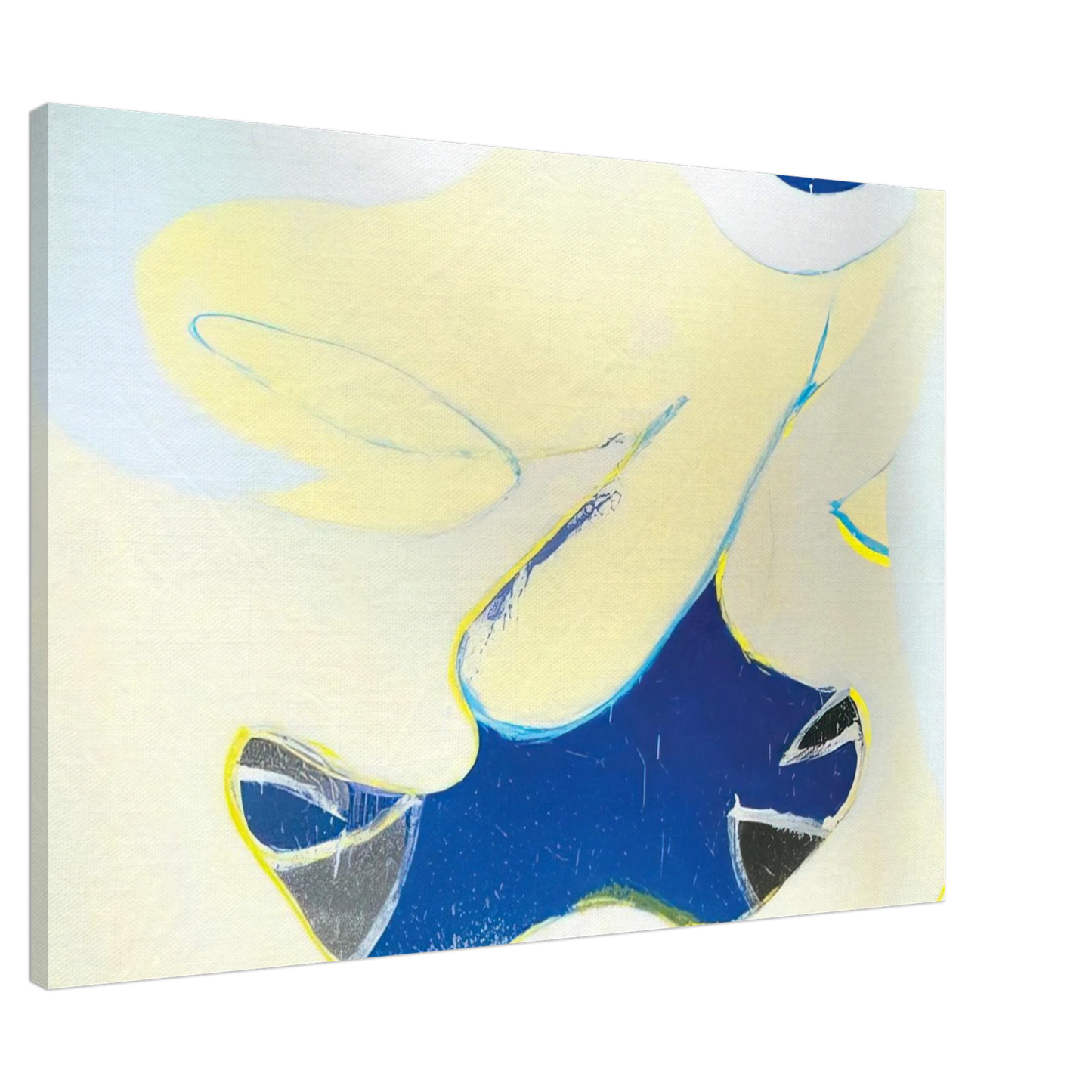 Norman Bluhm - Io - 1973 Canvas - 20x30 cm / 8x12 inches-canvas