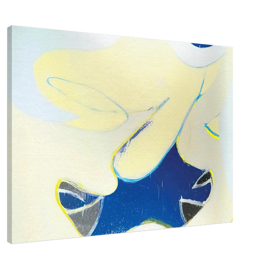 Norman Bluhm - Io - 1973 Canvas - 20x30 cm / 8x12 inches-canvas