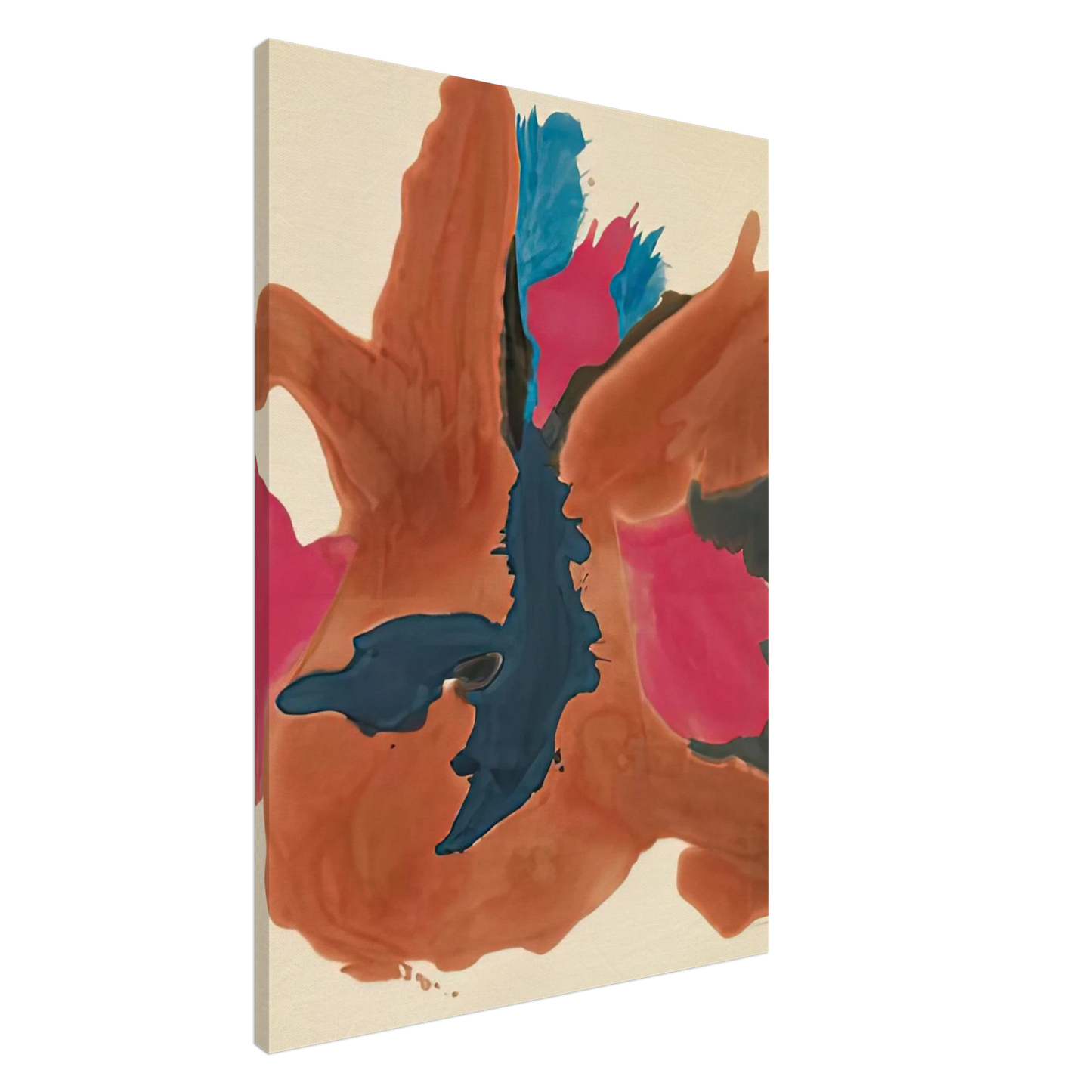 Helen Frankenthaler - Pink Lady, 1963- Canvas - 20x30 cm / 8x12 inches-canvas