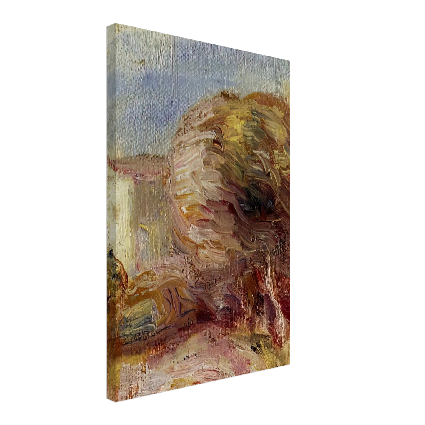 Pierre-Auguste Renoir - La Poste at Cagnes Canvas - 40x60 cm / 16x24 inches-canvas