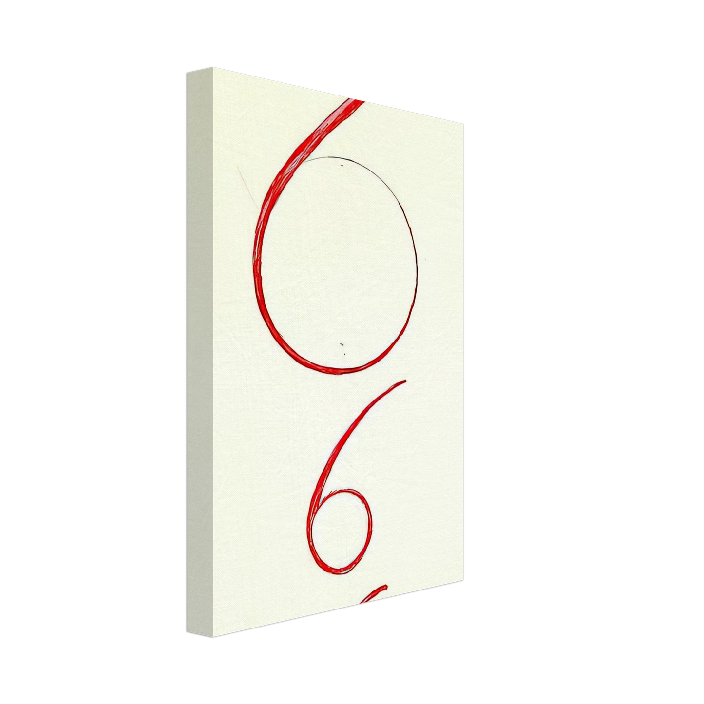 Louise Bourgeois - UNTITLED 1995 Canvas - 70x100 cm / 28x40 inches-canvas