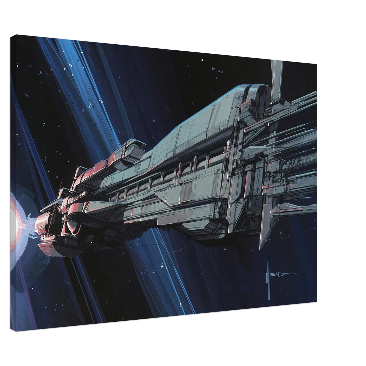 Syd Mead - Syd Mead Canvas - 20x30 cm / 8x12 inches-canvas