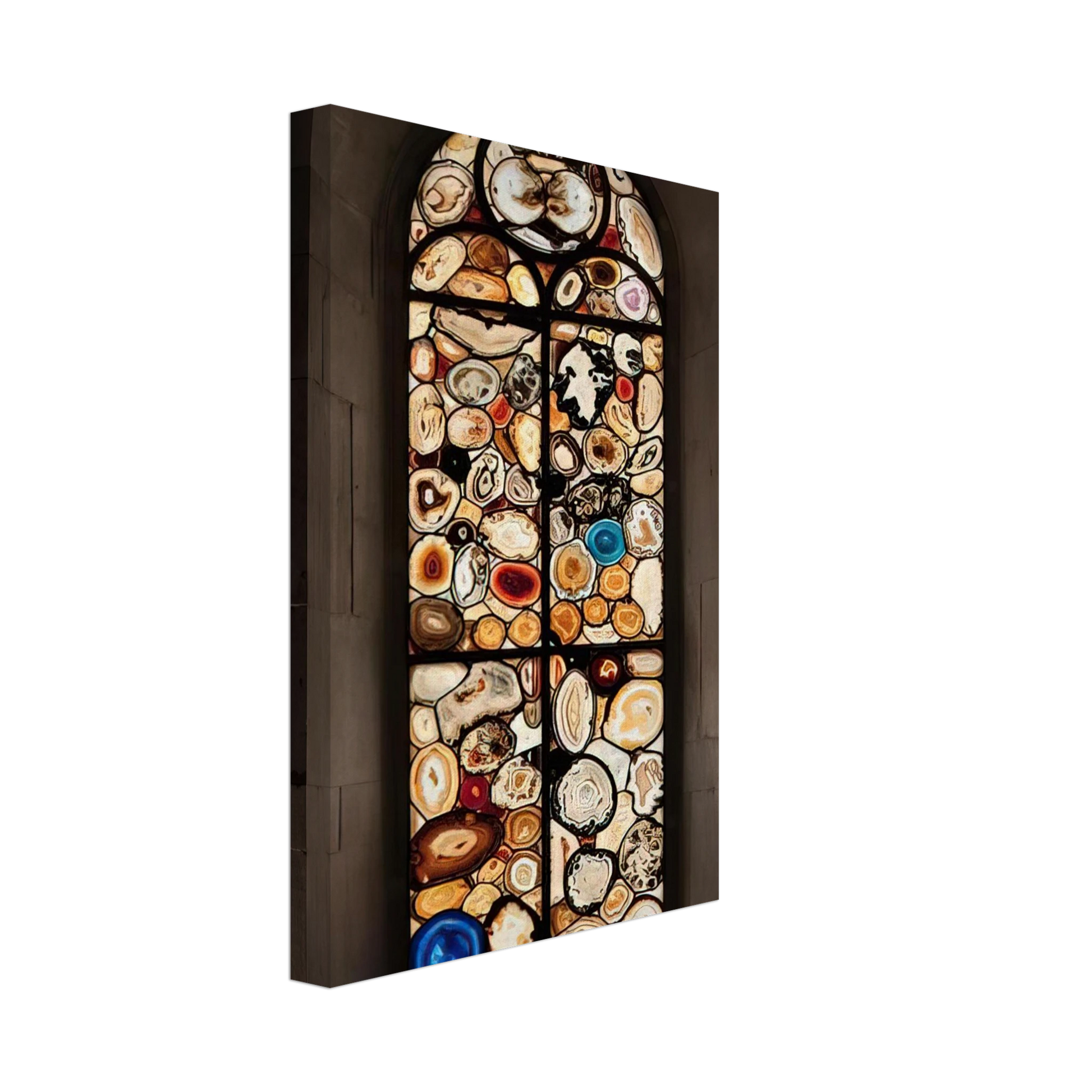 Sigmar Polke - AHATFENSTER 2009 4 Canvas - 70x100 cm / 28x40 inches-canvas