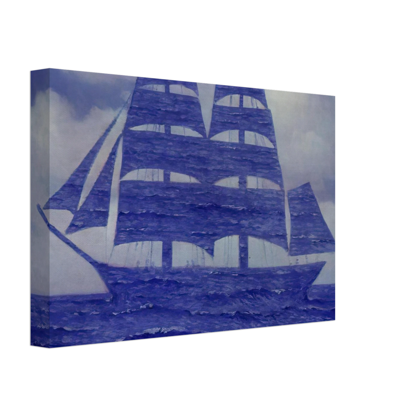 Rene Magritte - THE SEDUCER 1953 Canvas - 70x100 cm / 28x40 inches-canvas