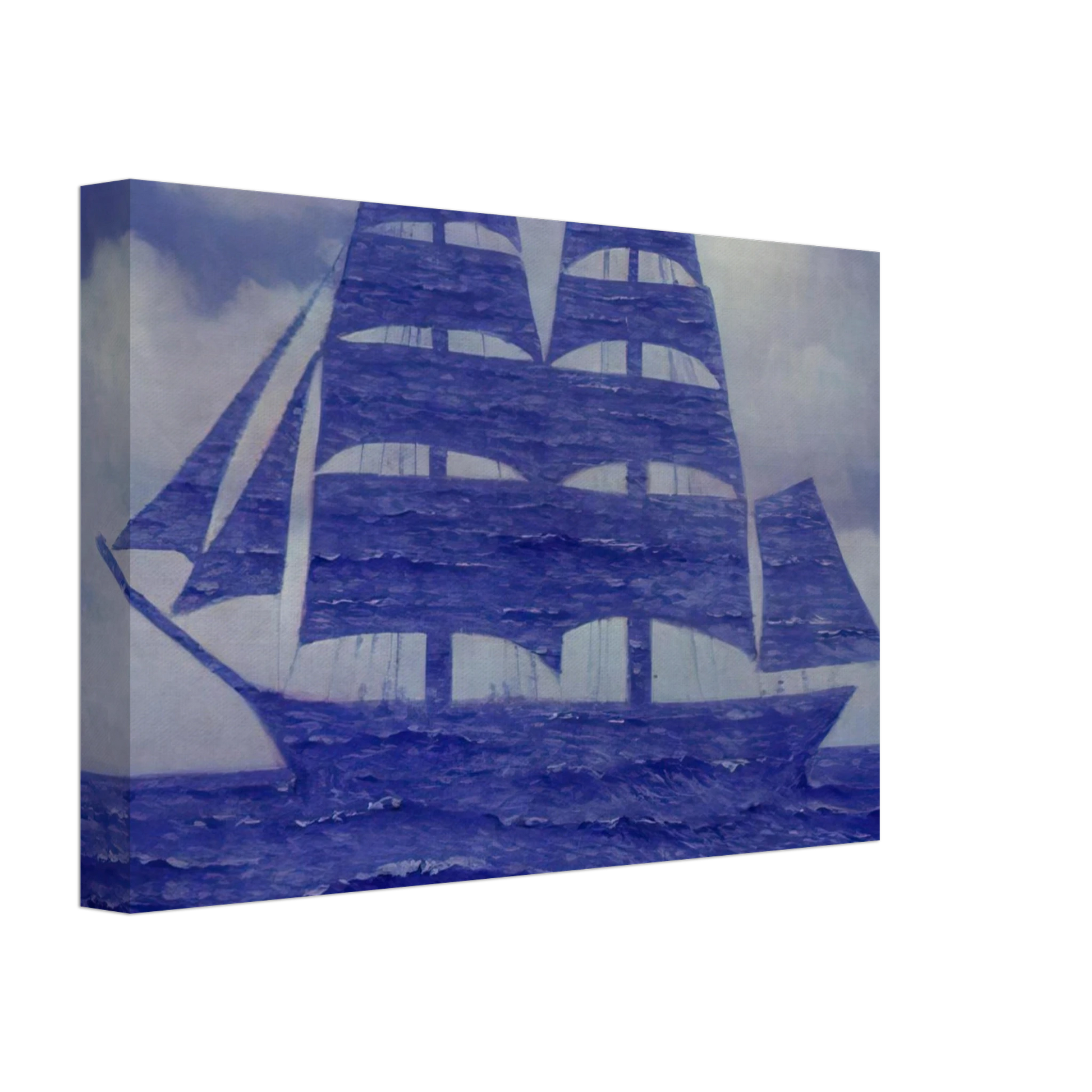 Rene Magritte - THE SEDUCER 1953 Canvas - 70x100 cm / 28x40 inches-canvas