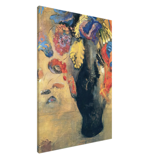 Odilon Redon - FLOWERS Canvas - 20x30 cm / 8x12 inches-canvas