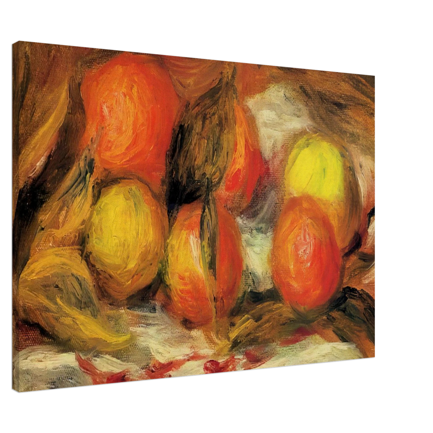 Pierre-Auguste Renoir - Still Life Canvas - 20x30 cm / 8x12 inches-canvas