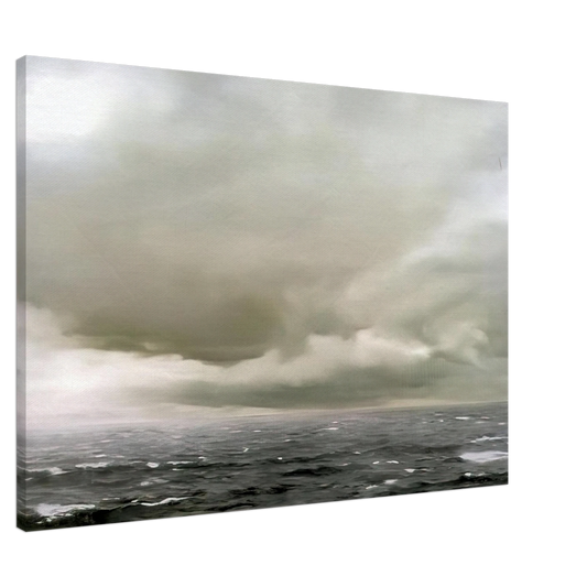 Gerhard Richter - SEASCAPE CLOUDY Canvas - 20x30 cm / 8x12 inches-canvas