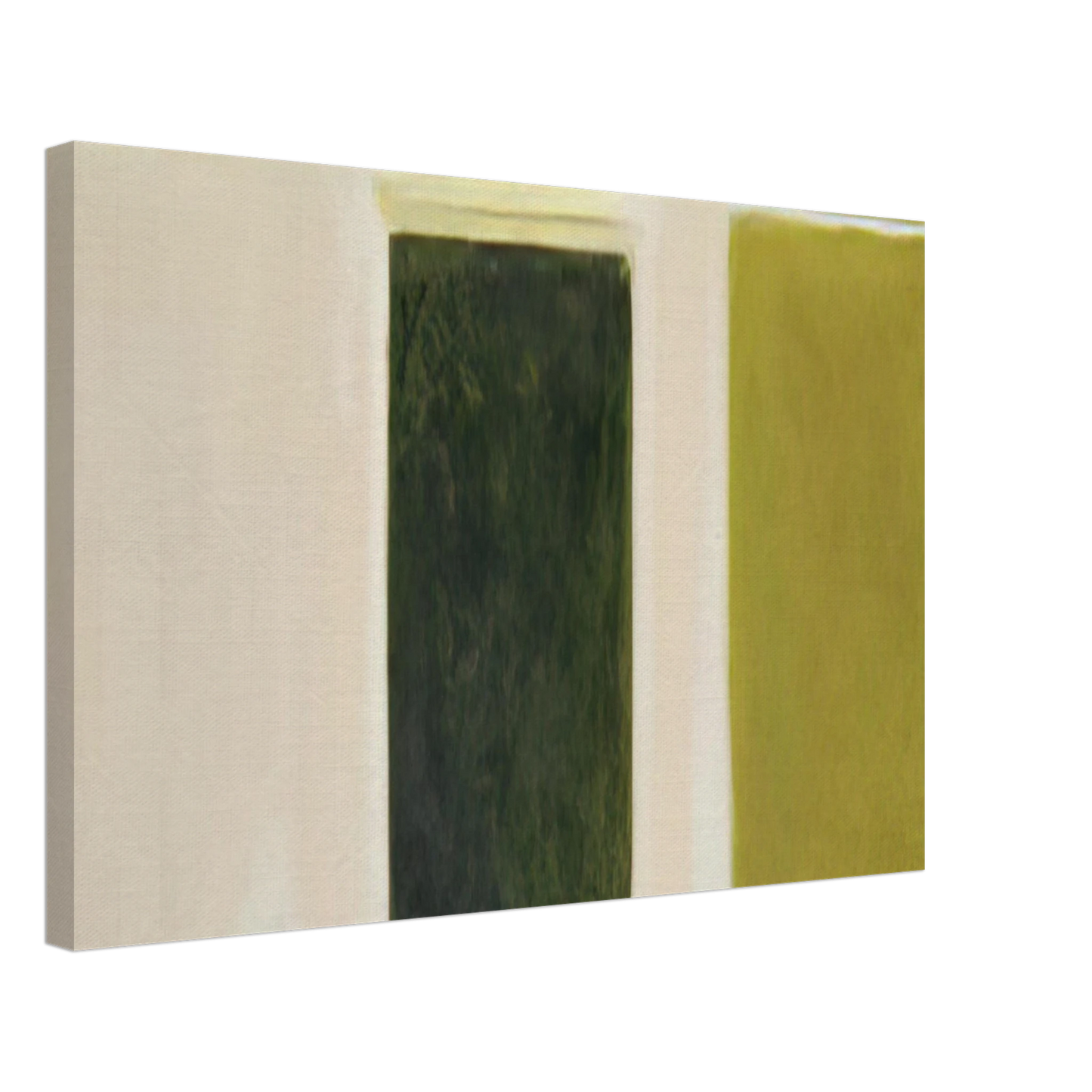 Theodoros Stamos - Double Green Sun-Box - 1967 Canvas - 40x60 cm / 16x24 inches-canvas