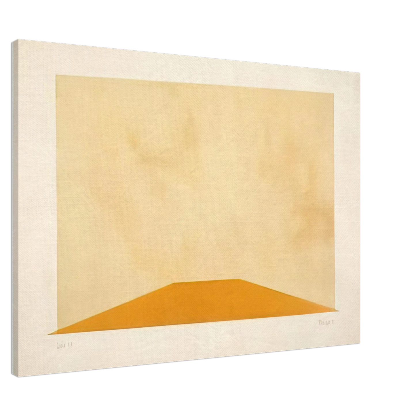 John Cage - Deka 27 - 1987 Canvas - 20x30 cm / 8x12 inches-canvas