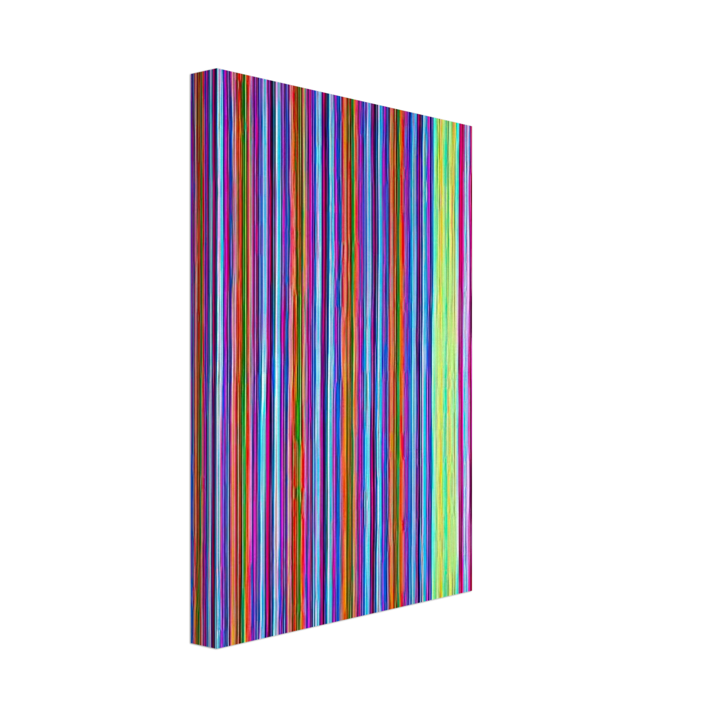 Gene Davis - Gothic Jab - 1968 Canvas - 40x60 cm / 16x24 inches-canvas