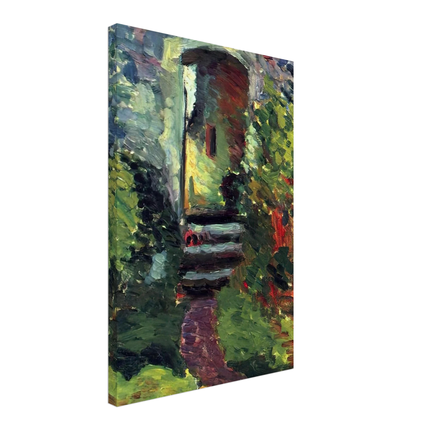 Henri Matisse - THE LITTLE GATE OF THE OLD MILL 1898 Canvas - 70x100 cm / 28x40 inches-canvas