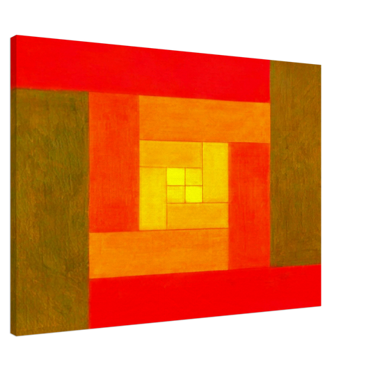 Victor Vasarely - Etudes Bauhaus D - 1929 Canvas - 20x30 cm / 8x12 inches-canvas