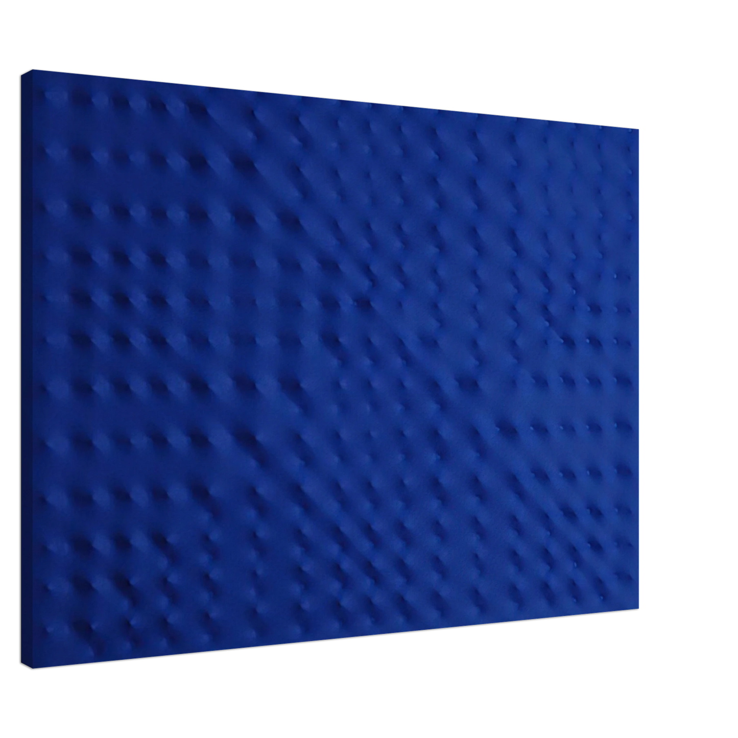 Enrico Castellani - Untitled - 2009 Canvas - 20x30 cm / 8x12 inches-canvas