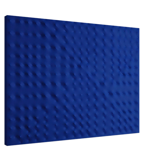 Enrico Castellani - Untitled - 2009 Canvas - 20x30 cm / 8x12 inches-canvas