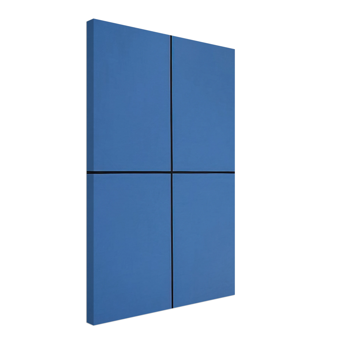 Leon Polk Smith - Event in Blue - 1994 Canvas - 70x100 cm / 28x40 inches-canvas