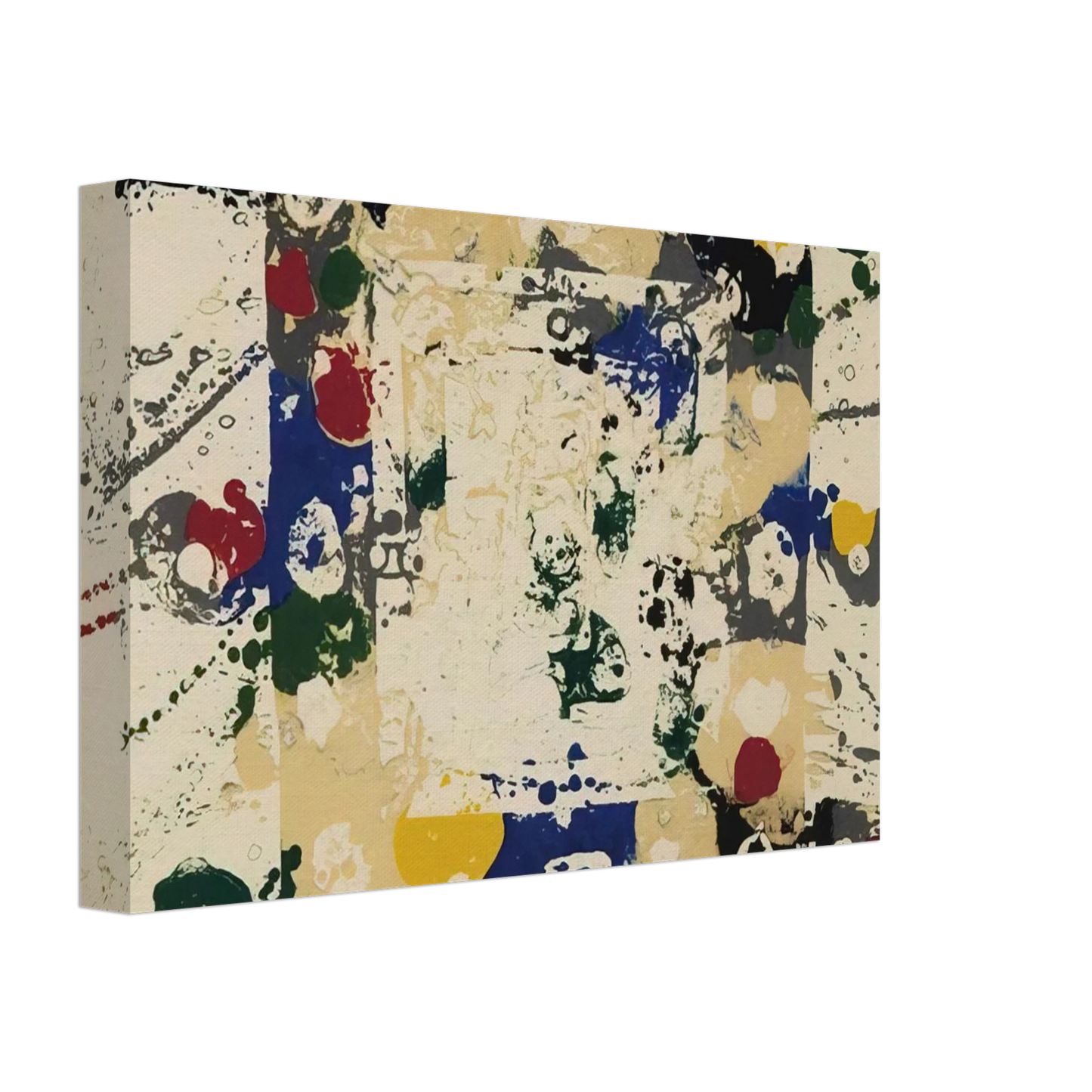 Sam Francis - Untitled  SF143S  Canvas - 70x100 cm / 28x40 inches-canvas
