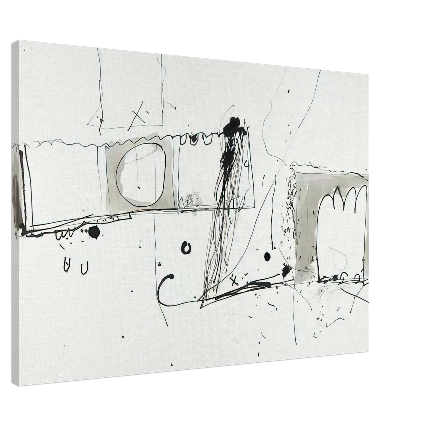 Gene Davis - Cross Fire - 1981 Canvas - 20x30 cm / 8x12 inches-canvas